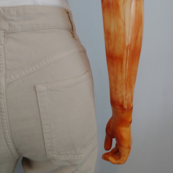 ISABEL MARANT | cream high rise skinny jeans - Picture 5 of 8